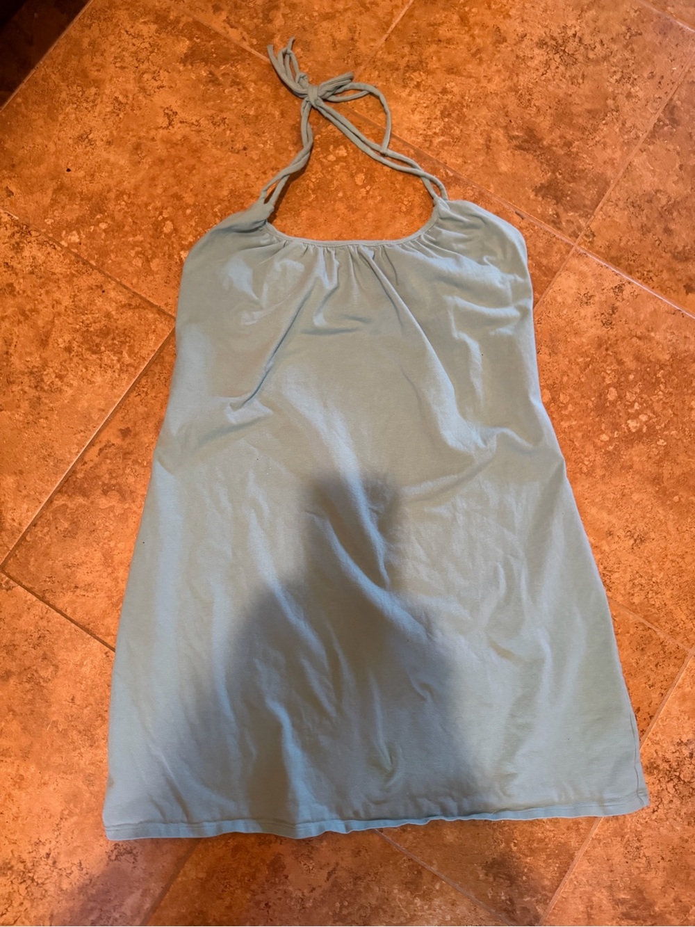 Victoria's Secret Teal Halter Dress